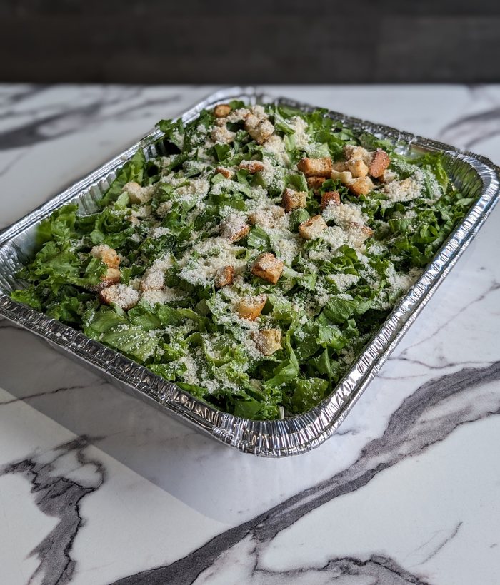 ceaser salad catering tray