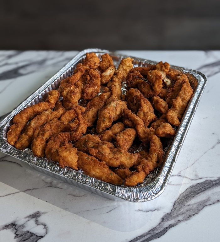 chicken strips catering tray