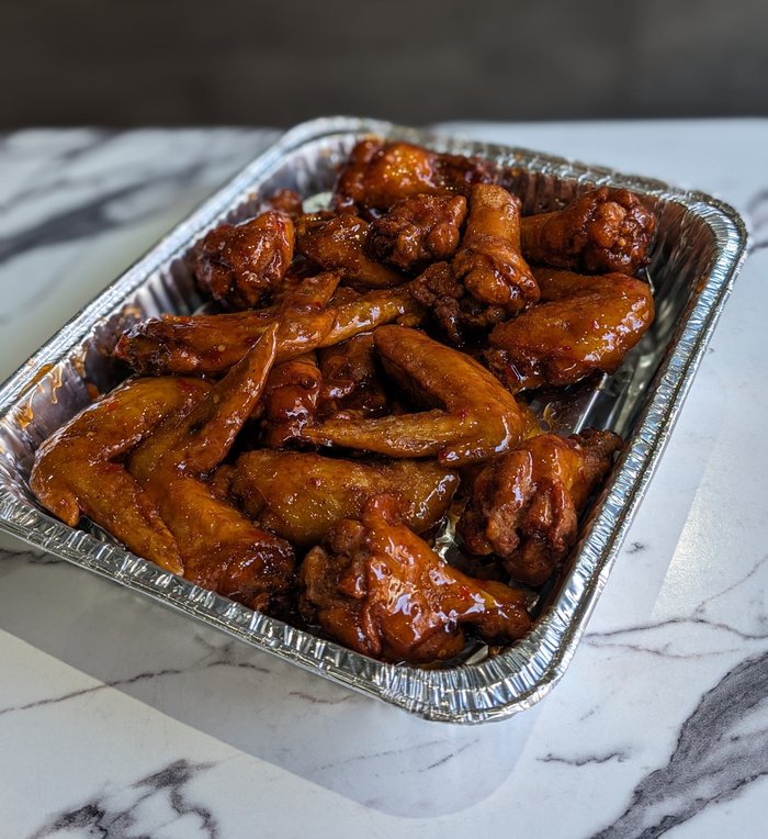 chicken wings catering tray